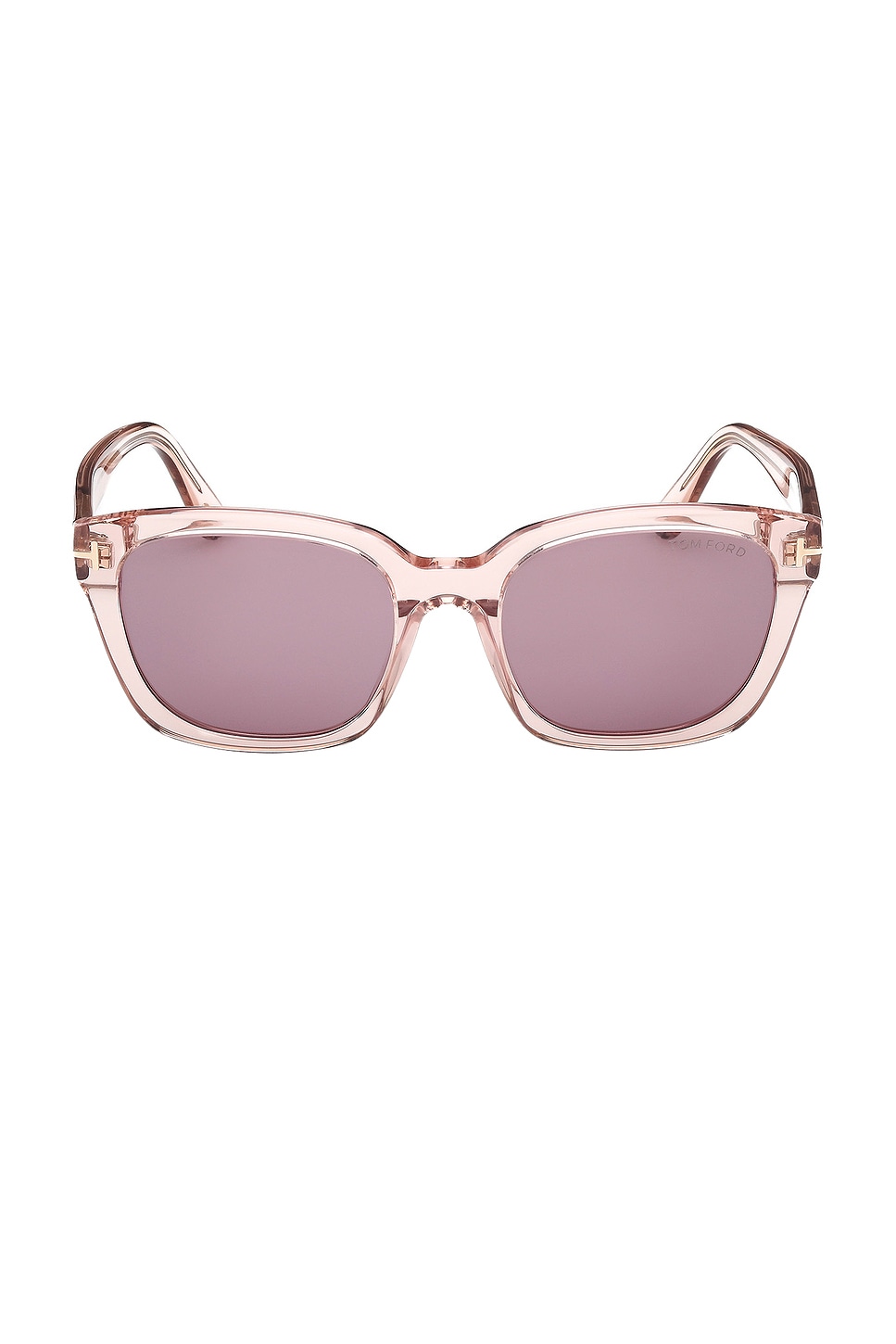 TOM FORD サングラス - Shiny Transparent Powder Rose & Antique Rose