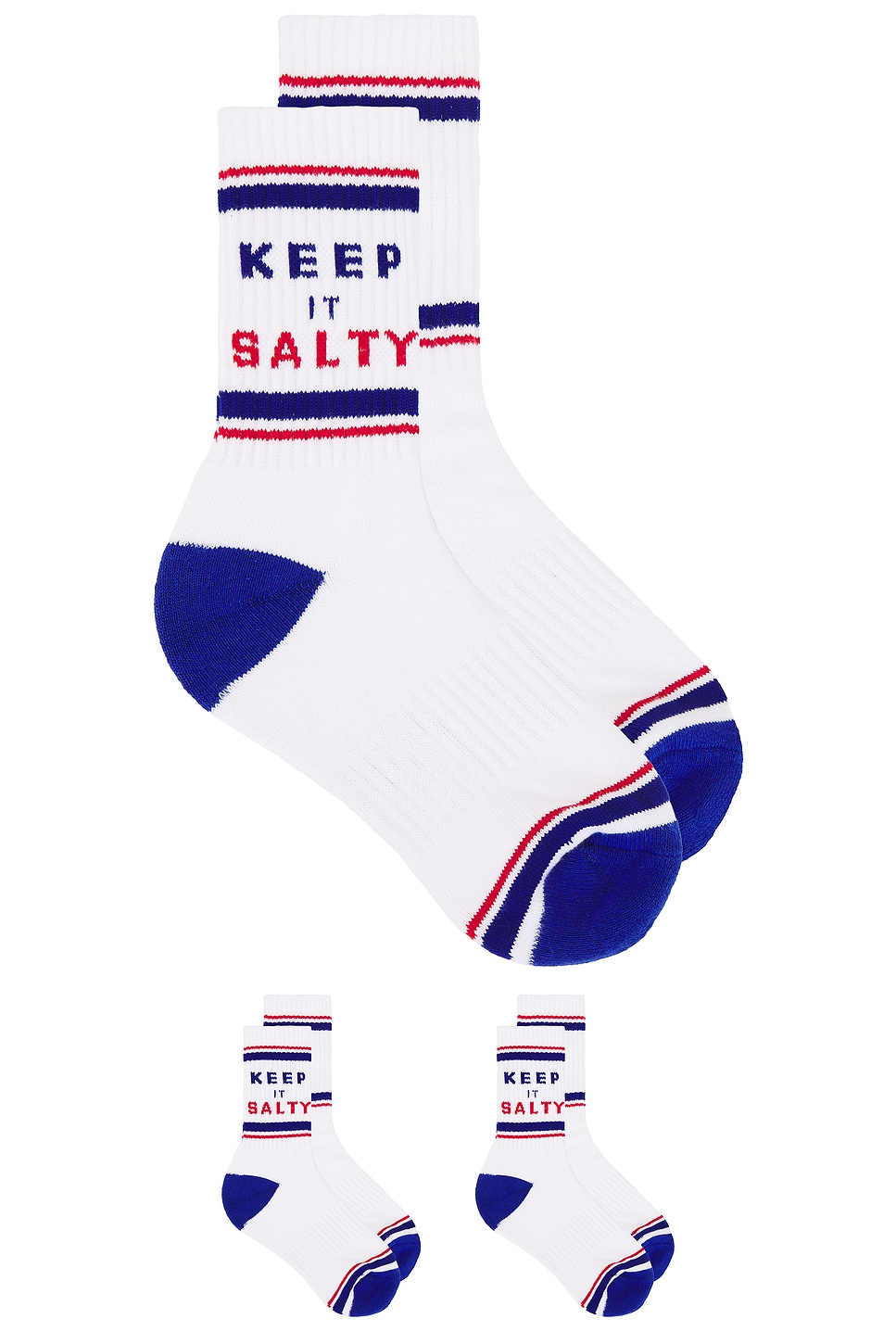 Keep It Salty 2 Pack Crew Socks - Thumbnail 1