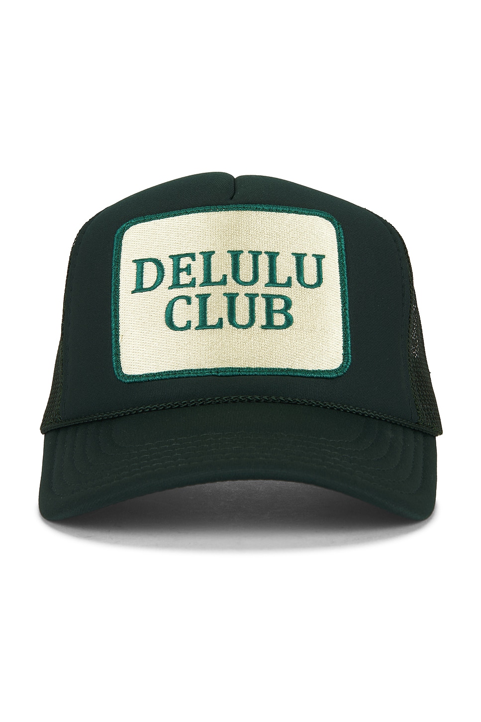 Friday Feelin — КЕПКА ДАЛЬНЕБОЙЩИКА DELULU CLUB · Green