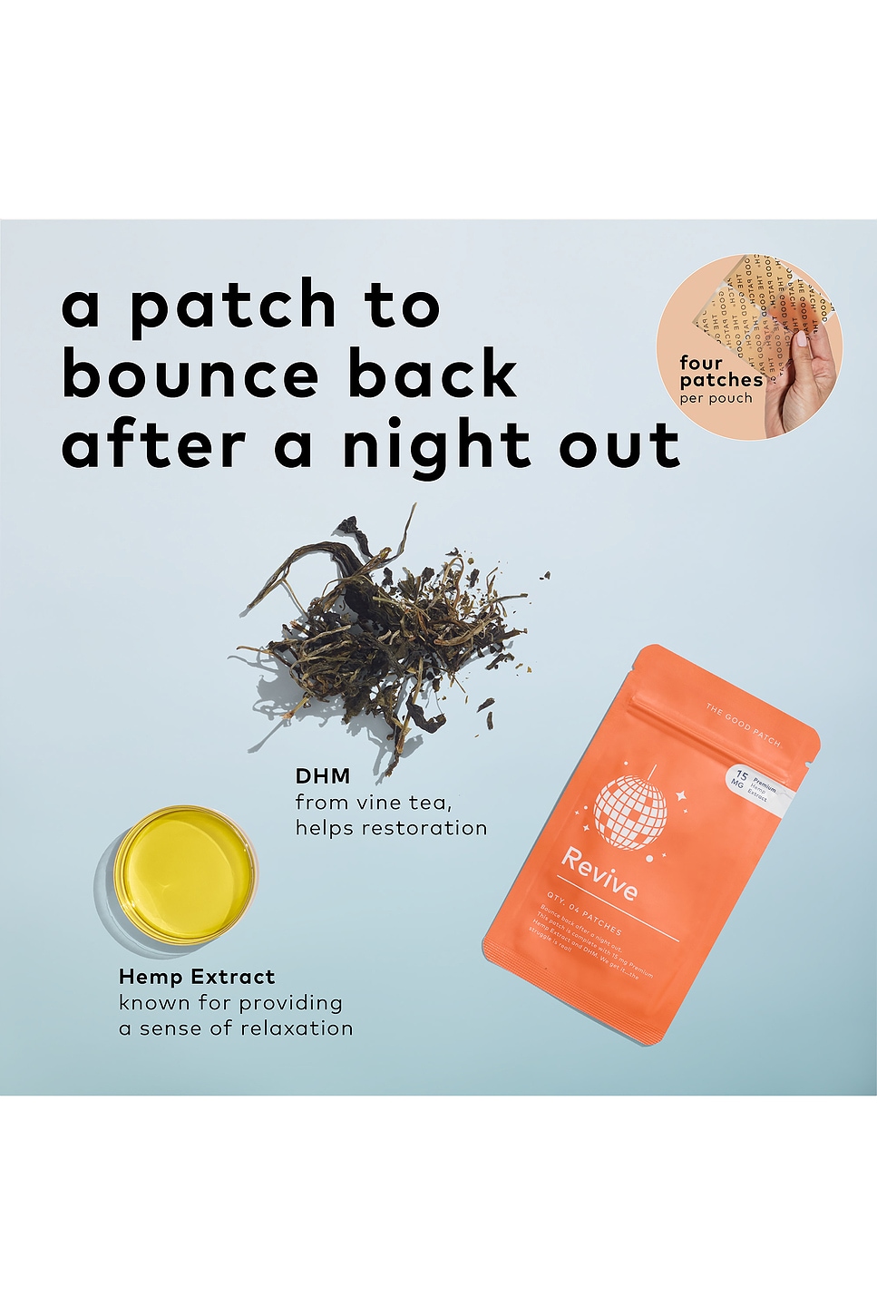Revive Hemp Patch 4 count