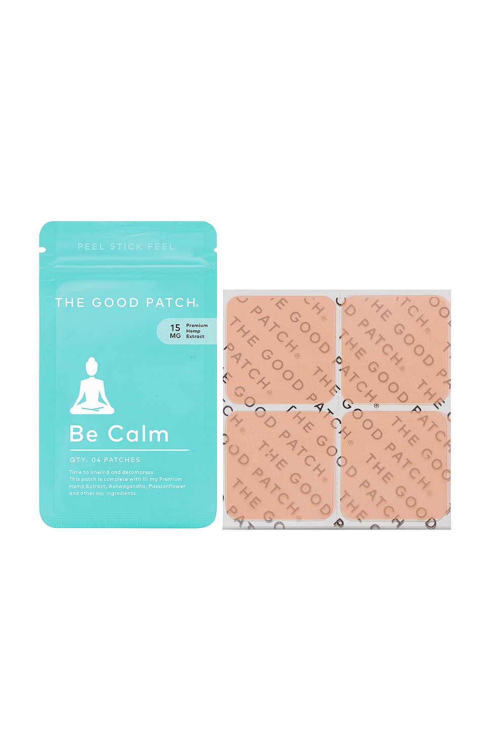 The Good Patch Be Calm Hemp Patch 4 count REVOLVE