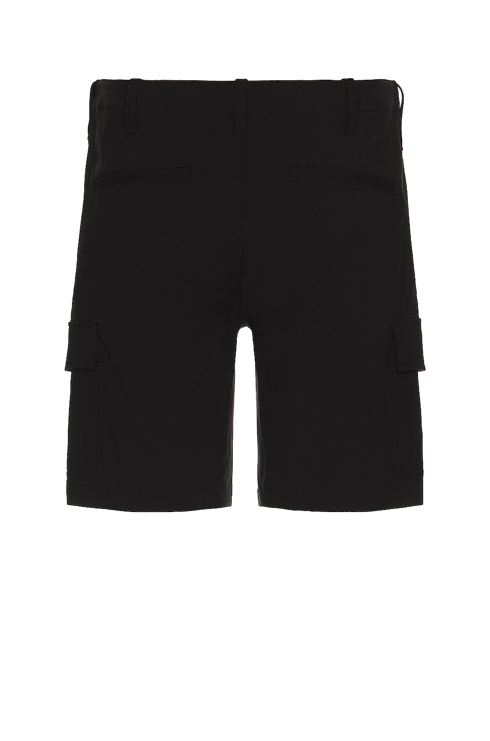 Theory Zaine Neoteric Twill Shorts in Black