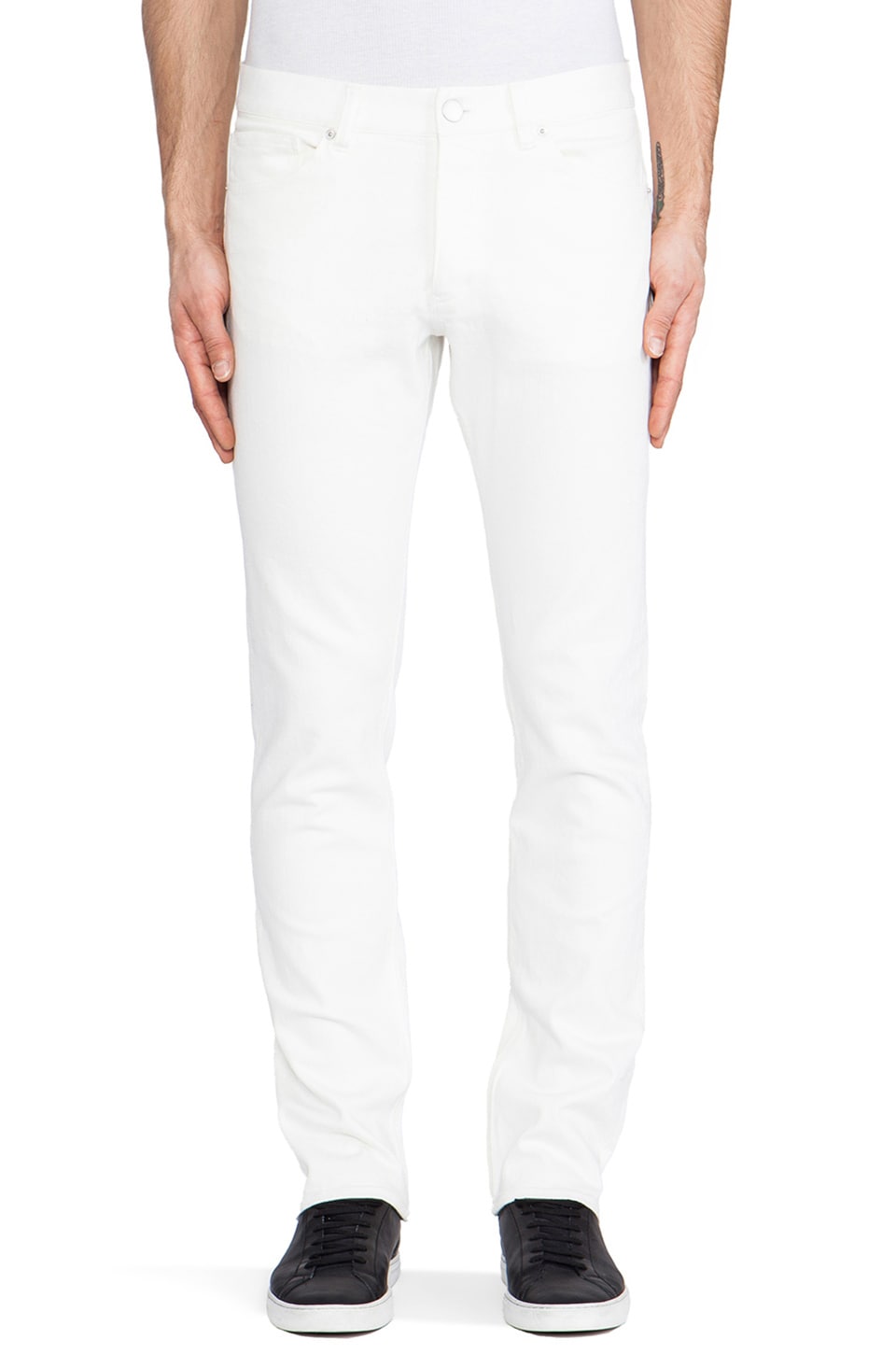 Theory Raffi Jean in White | REVOLVE