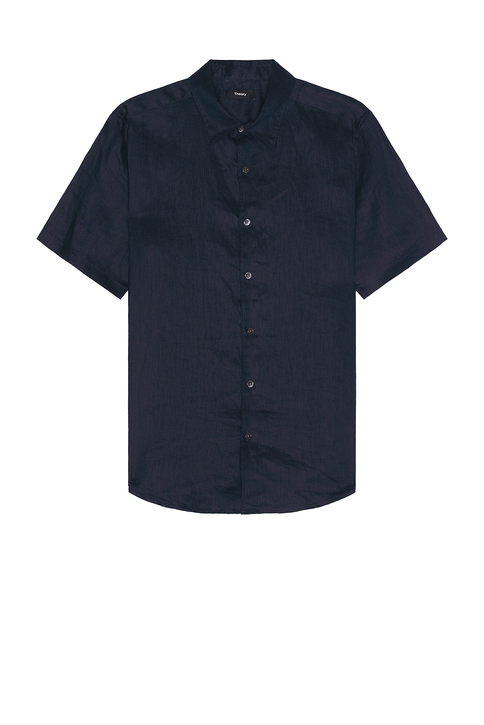 Theory Irving striped button down shirt deals navy - XL