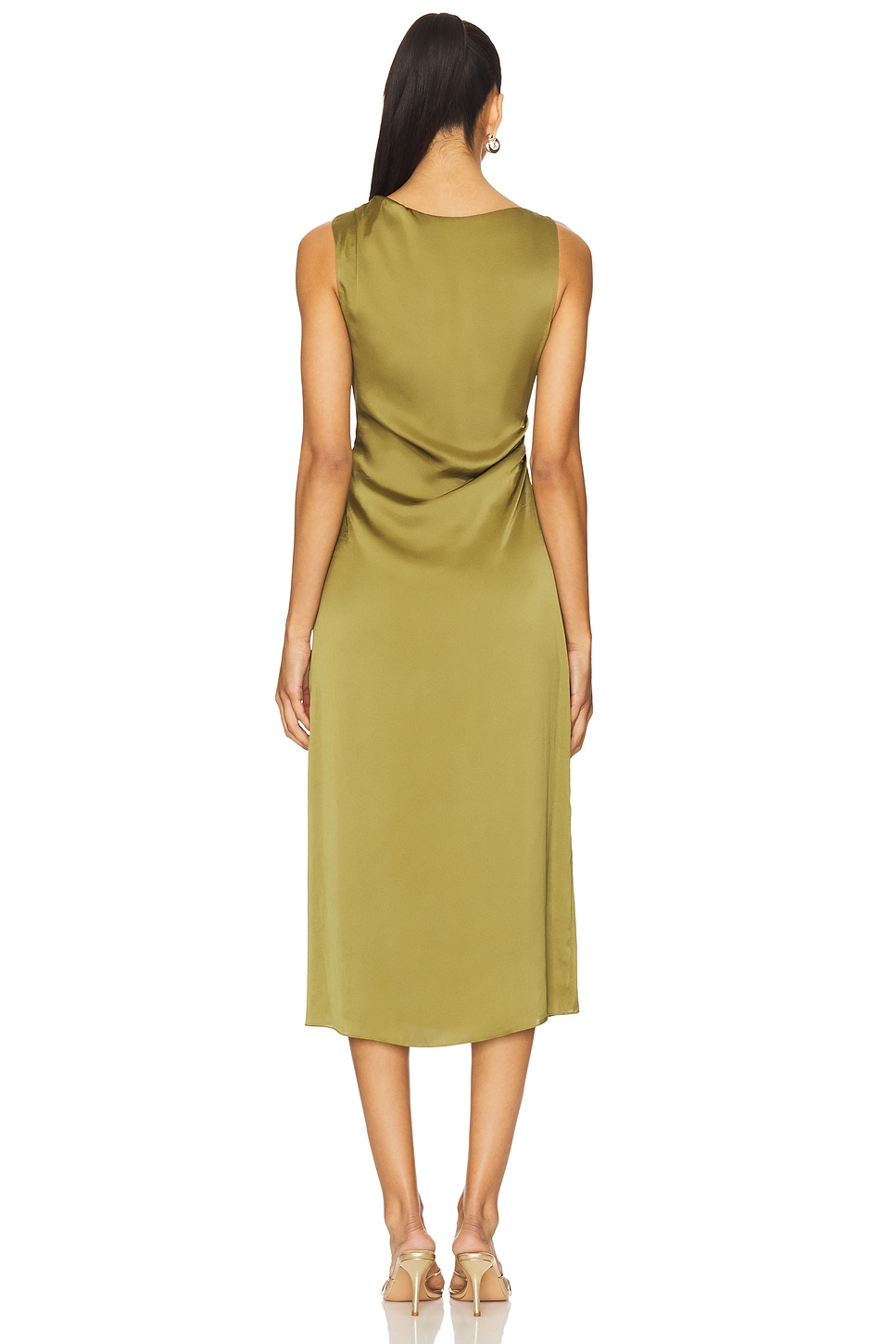 Shoulder Drape Dress