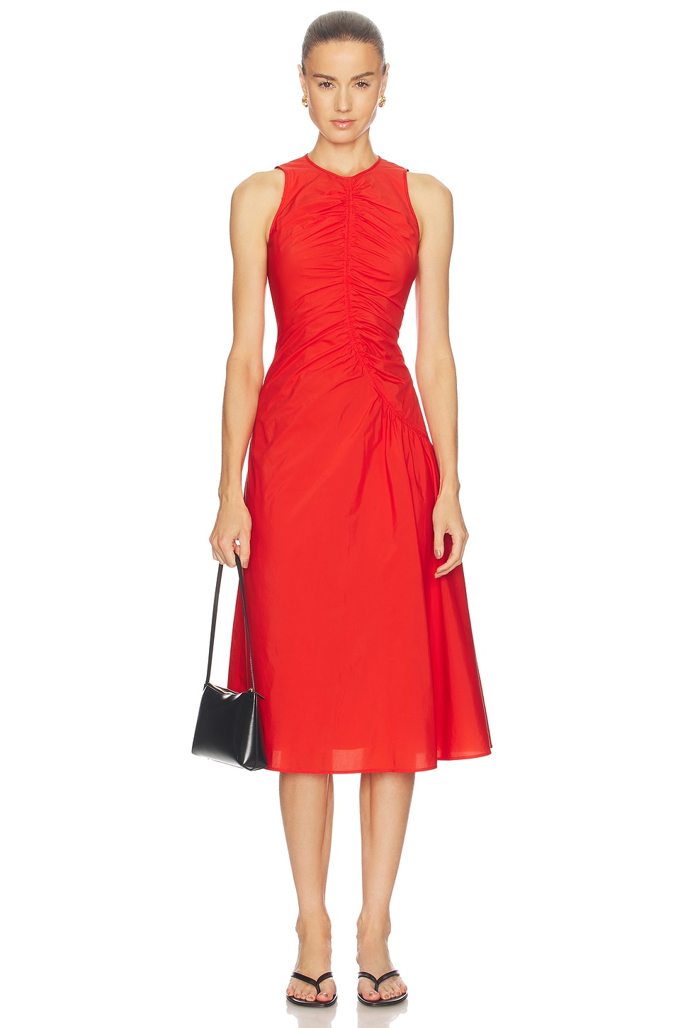 Ruched Tank Dress