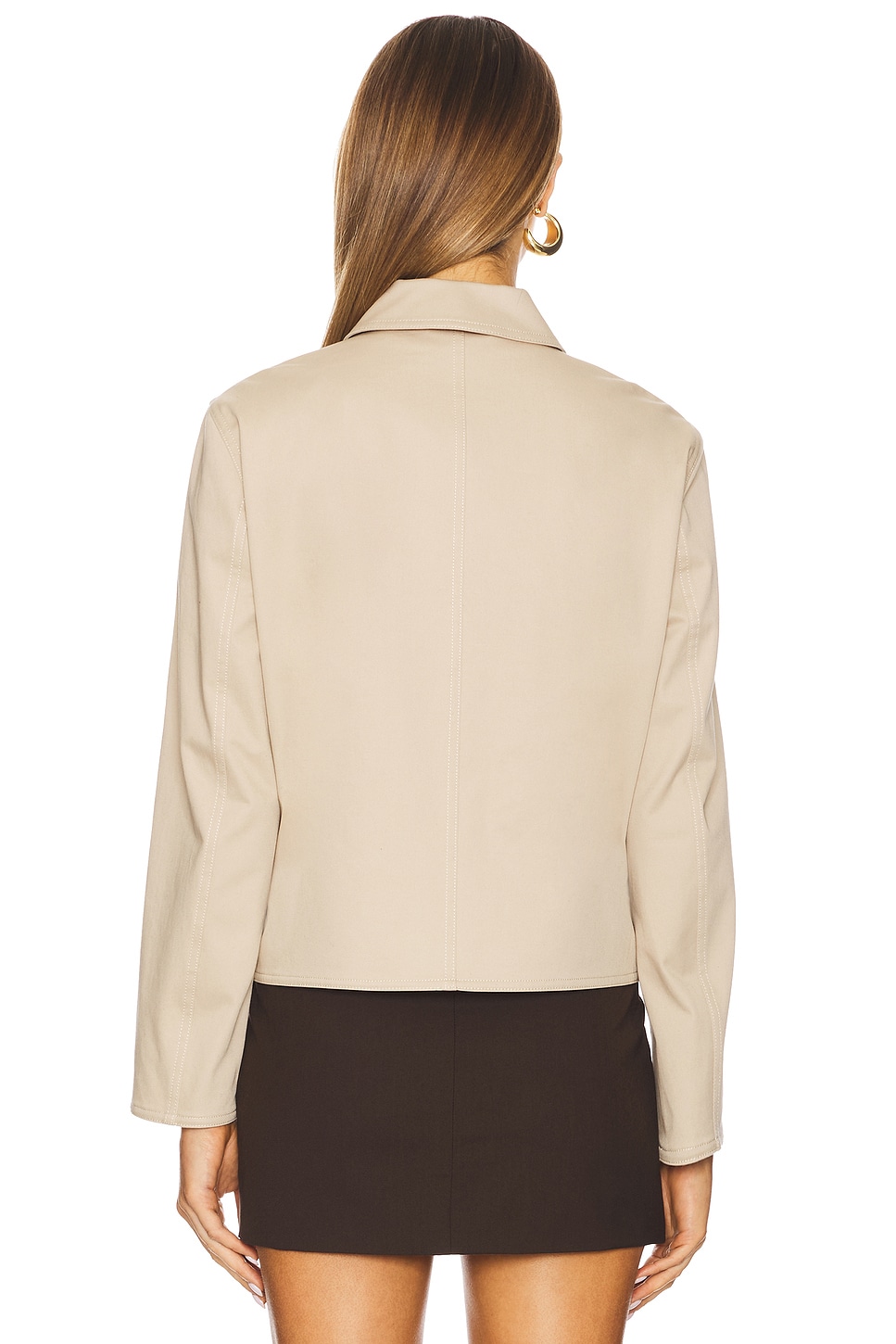 Patch Boxy Jacket - Thumbnail 4