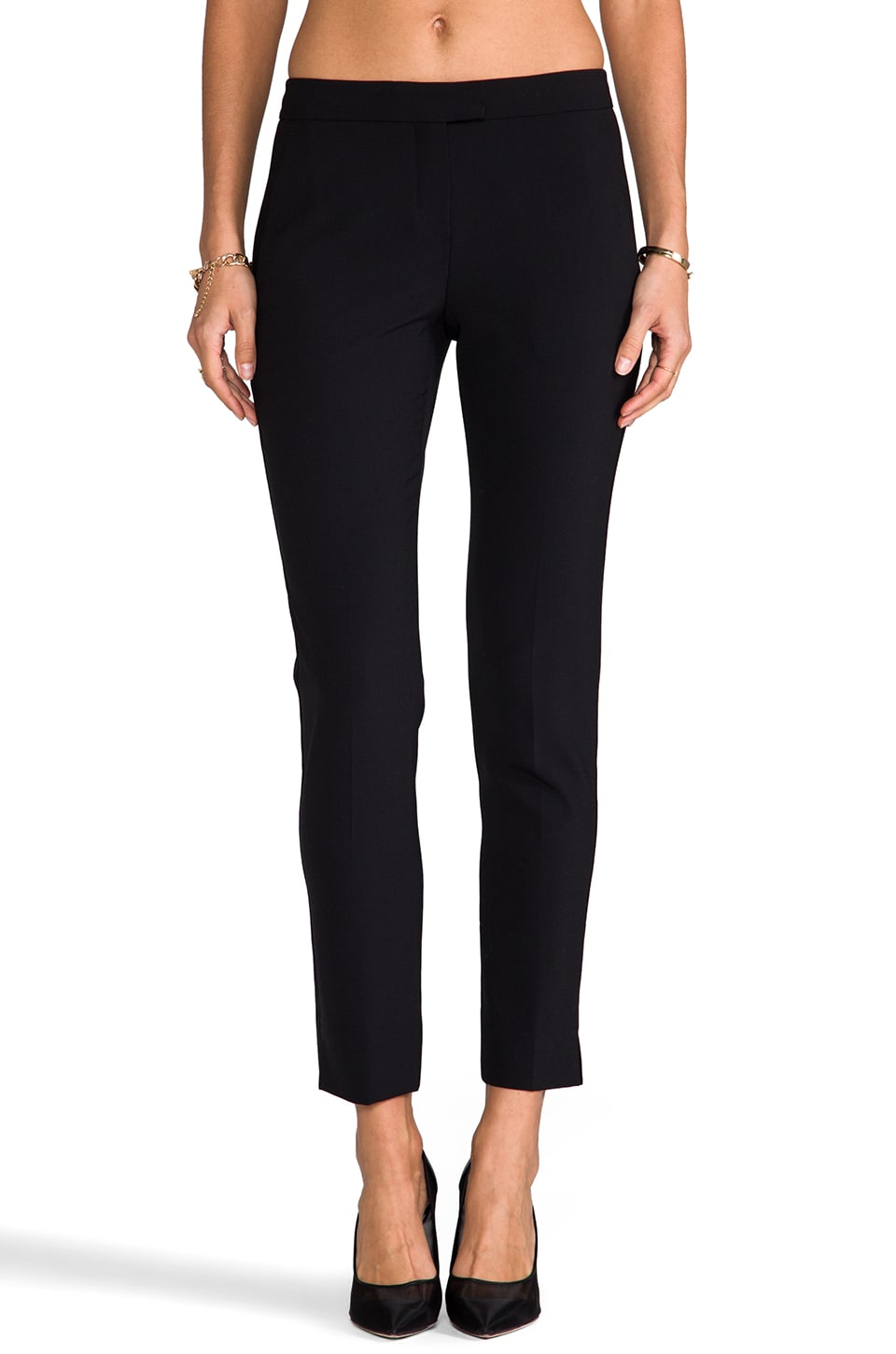Theory Ibbey 2 Skinny Trouser in Black | REVOLVE