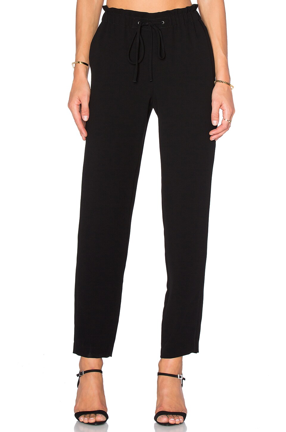 Theory Tralpin Pant in Black | REVOLVE