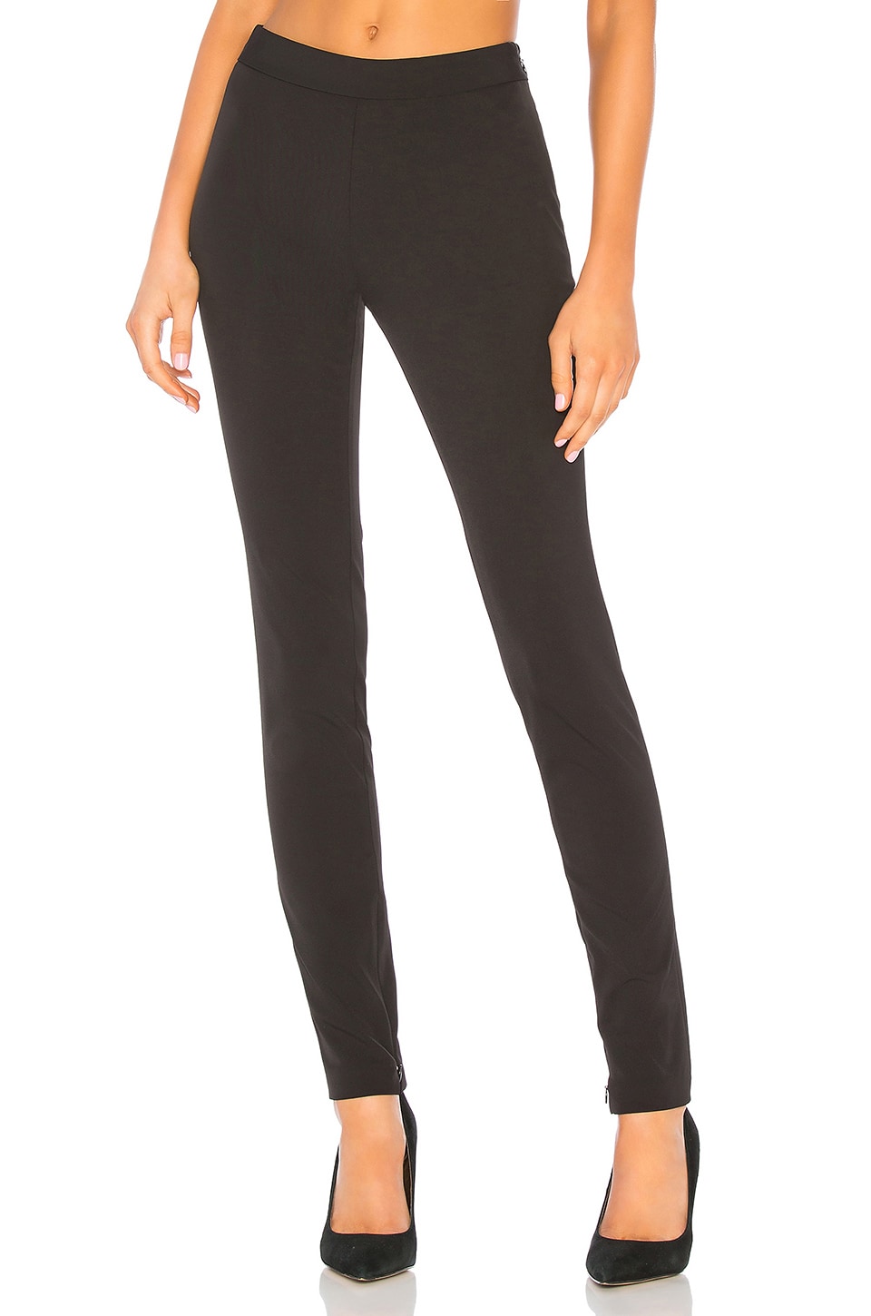 Theory High Waisted Legging in Black | REVOLVE