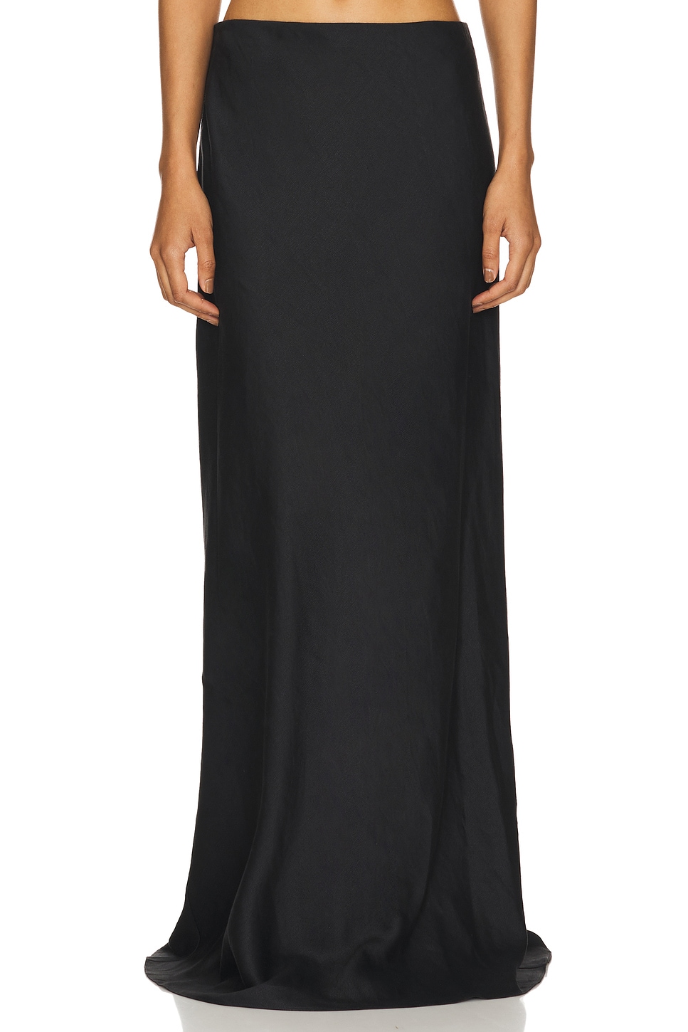 Theory Fluid Linen Maxi Skirt