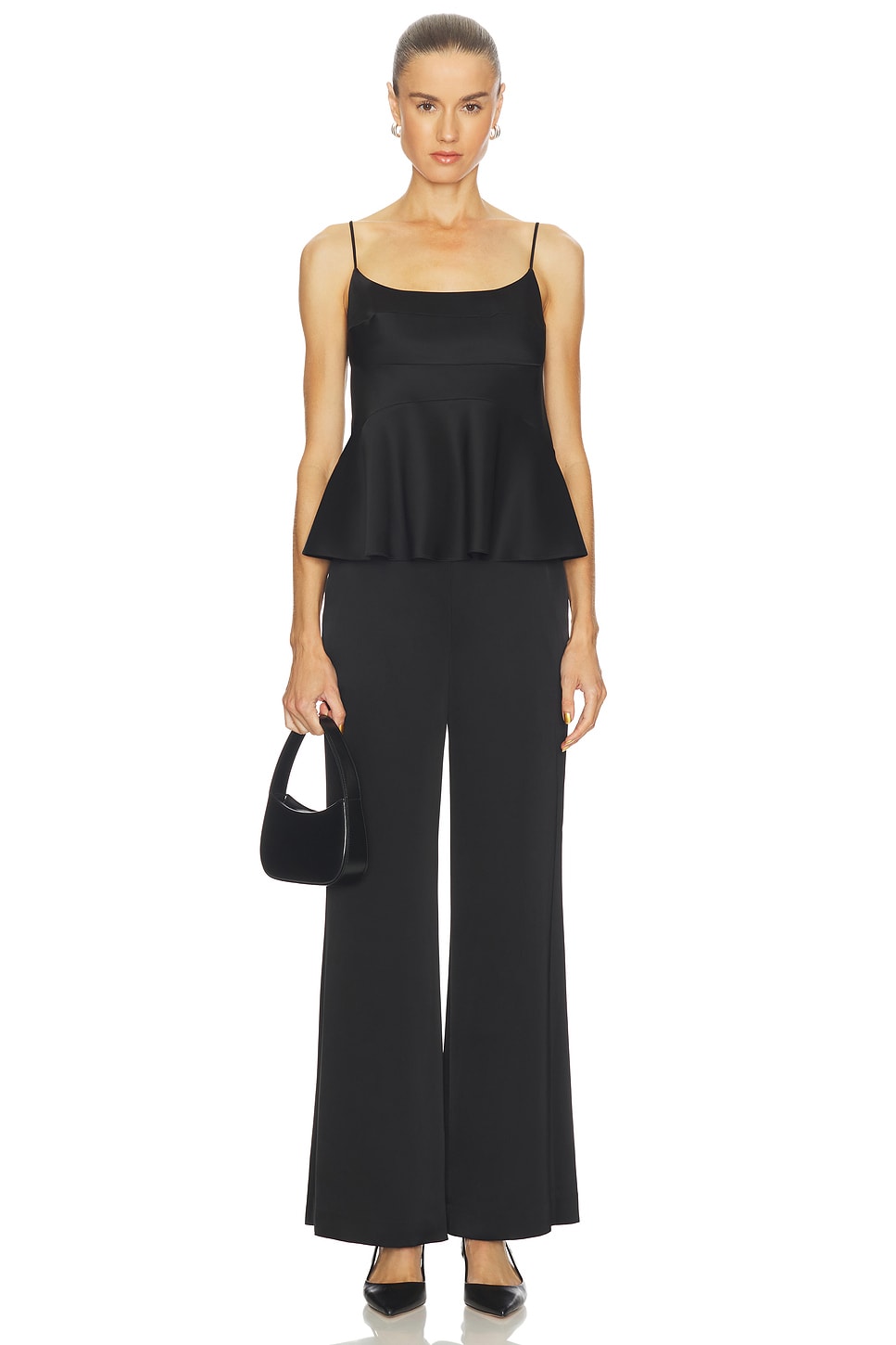 Theory Curve Cami Top in Black | REVOLVE