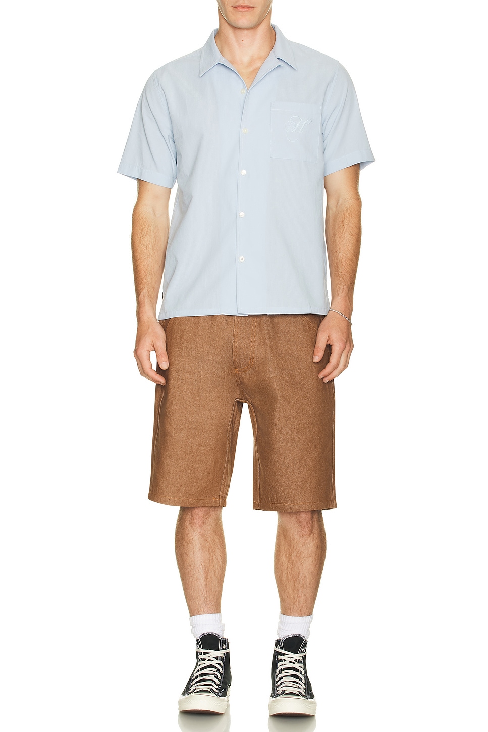 Folsom Denim Shorts - Thumbnail 4