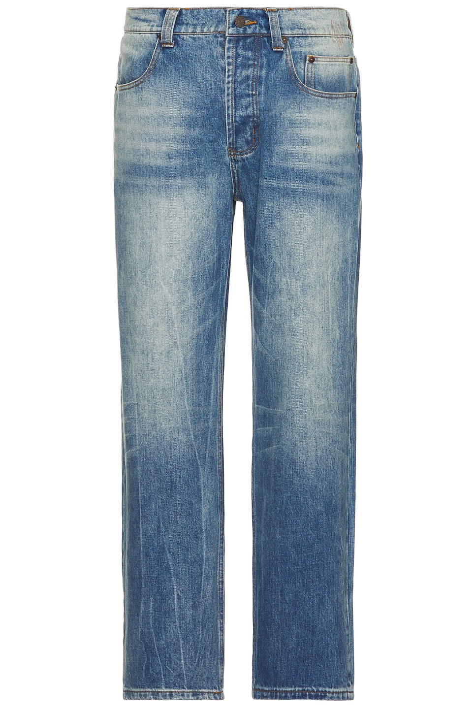 Flores Denim Jeans - Thumbnail 1