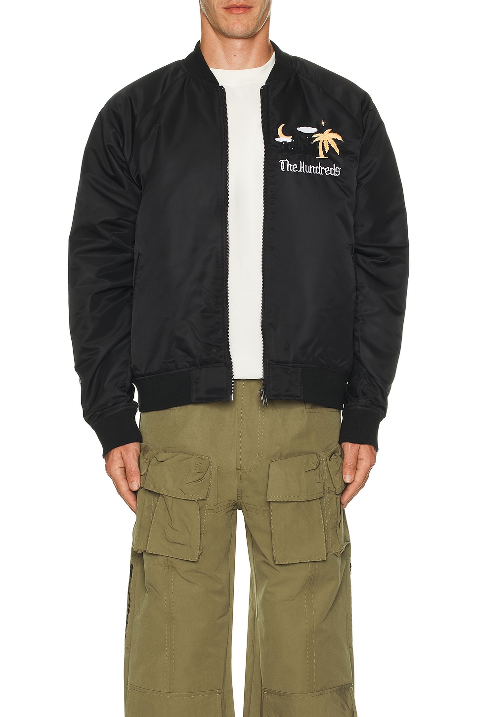 The Hundreds East Souvenir Jacket in Black | REVOLVE