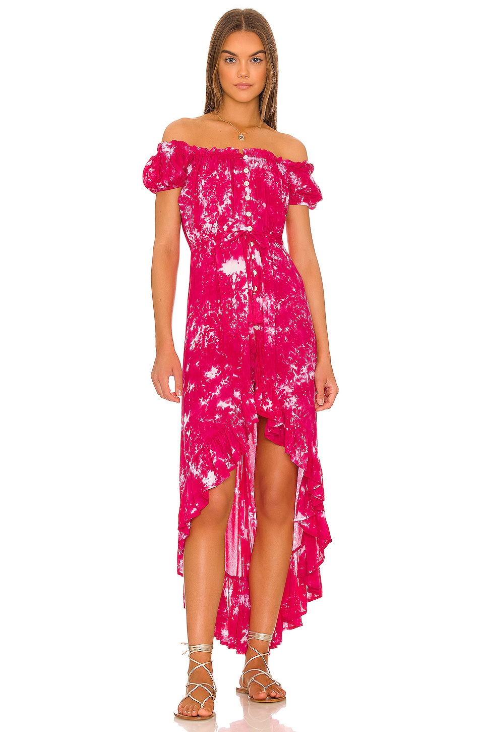 Riviera Off Shoulder Maxi Dress Riviera Off Shoulder Maxi Dress