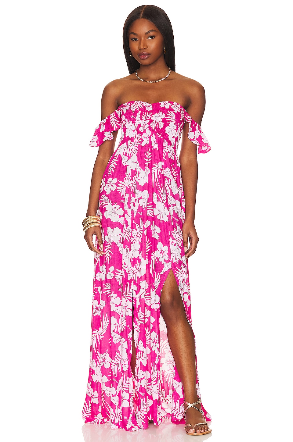 Hollie floral maxi dress hotsell