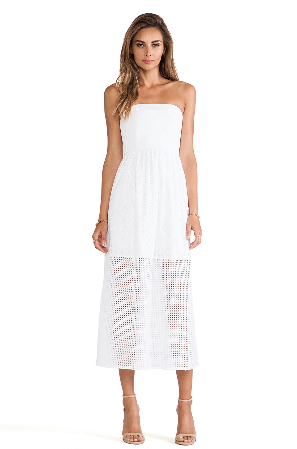 tibi white dress