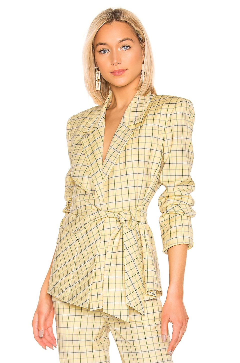 revolve plaid jacket