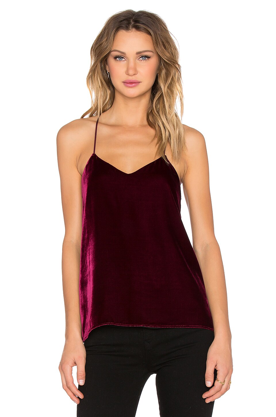 tibi velvet top