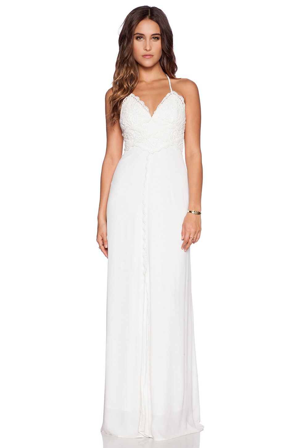 Tigerlily Cardamine Maxi Dress in White | REVOLVE