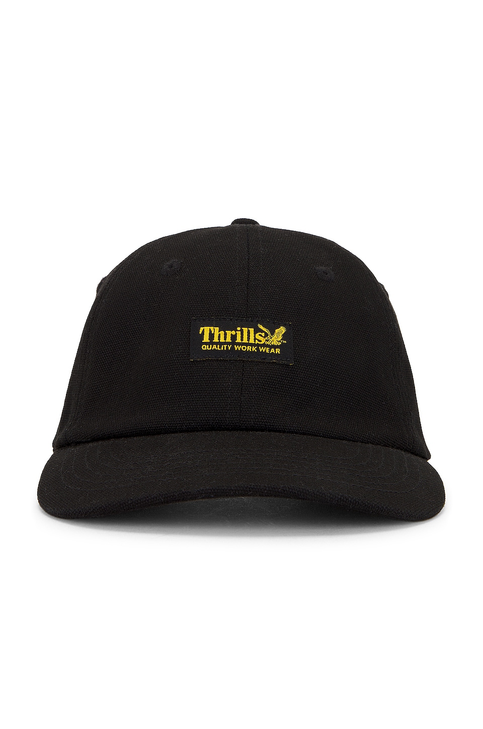 THRILLS Union 6 Panel Cap in Black | REVOLVE