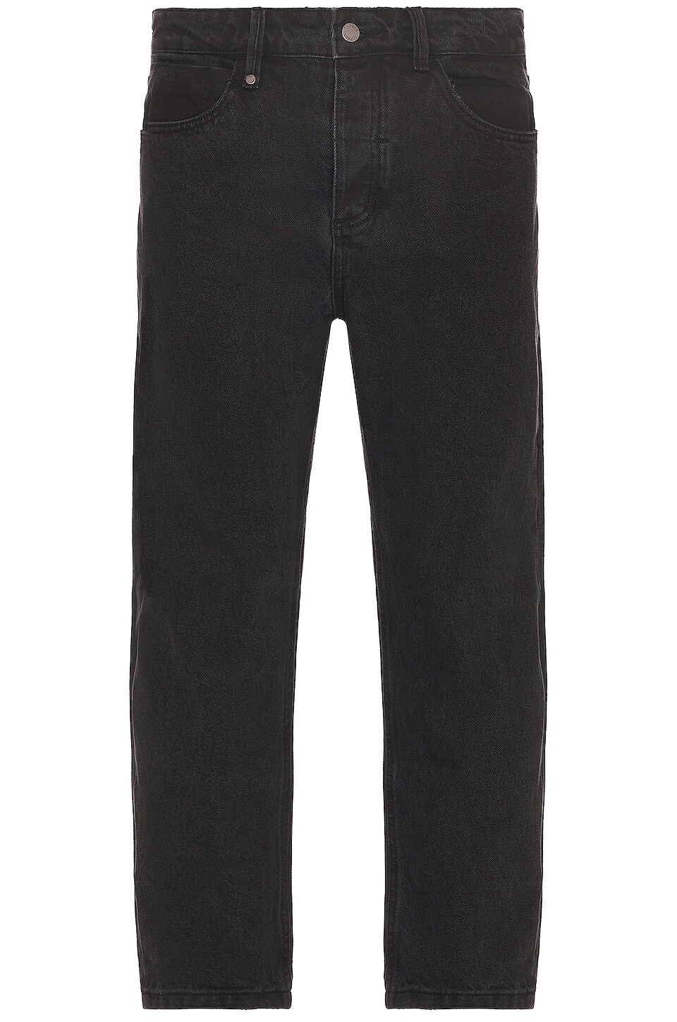 THRILLS Chopped Denim Jean in Aged Black