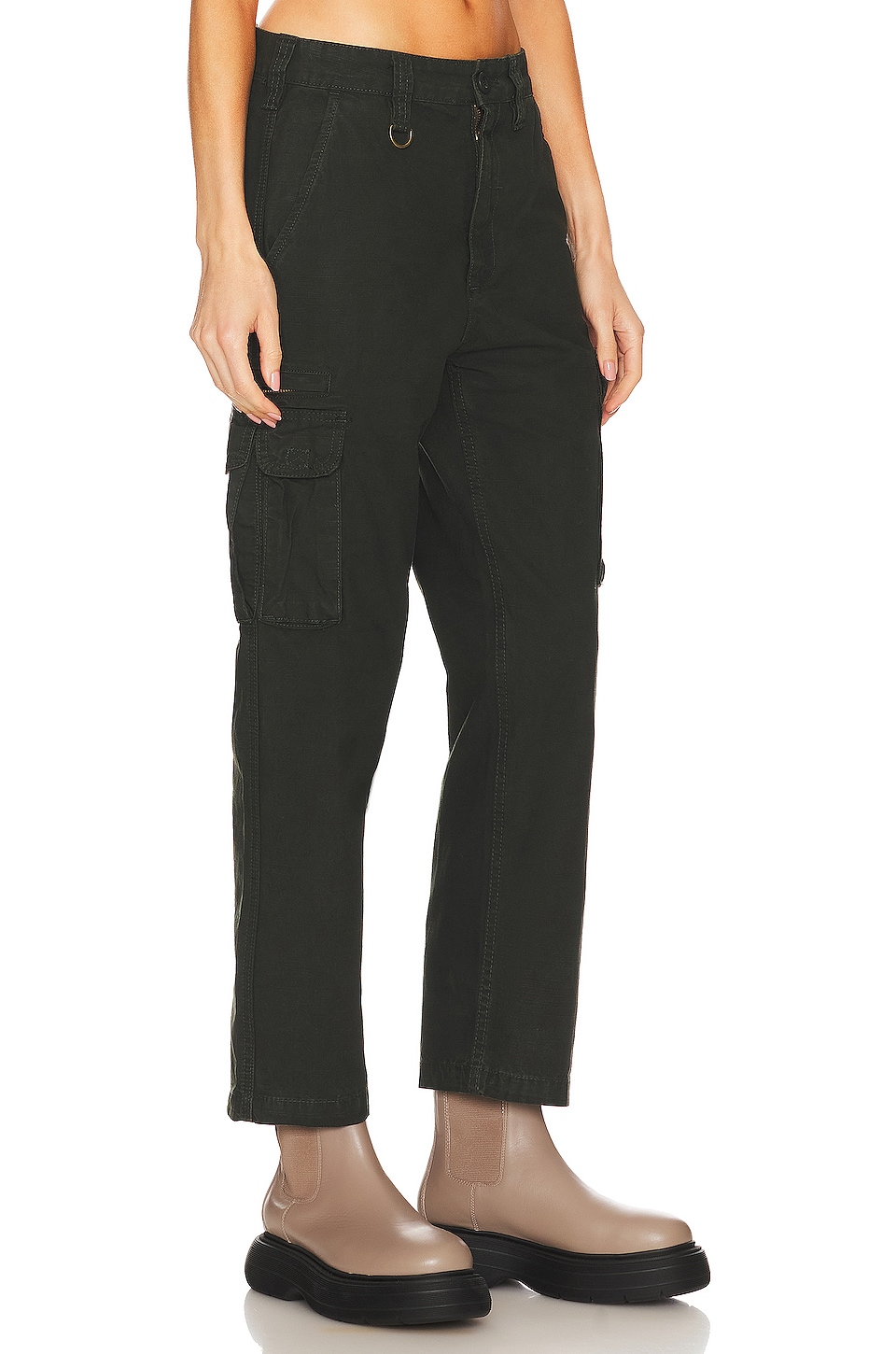 THRILLS Slacker Cargo Pant in Oil Green
