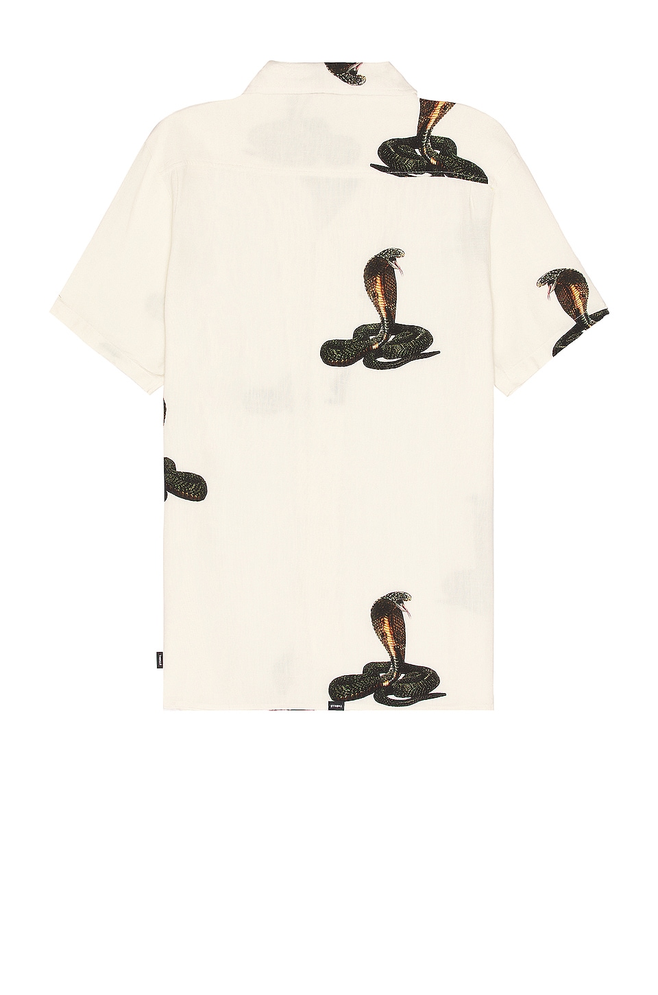 THRILLS Never The Same Bowling Shirt - Dirty White in Dirty White