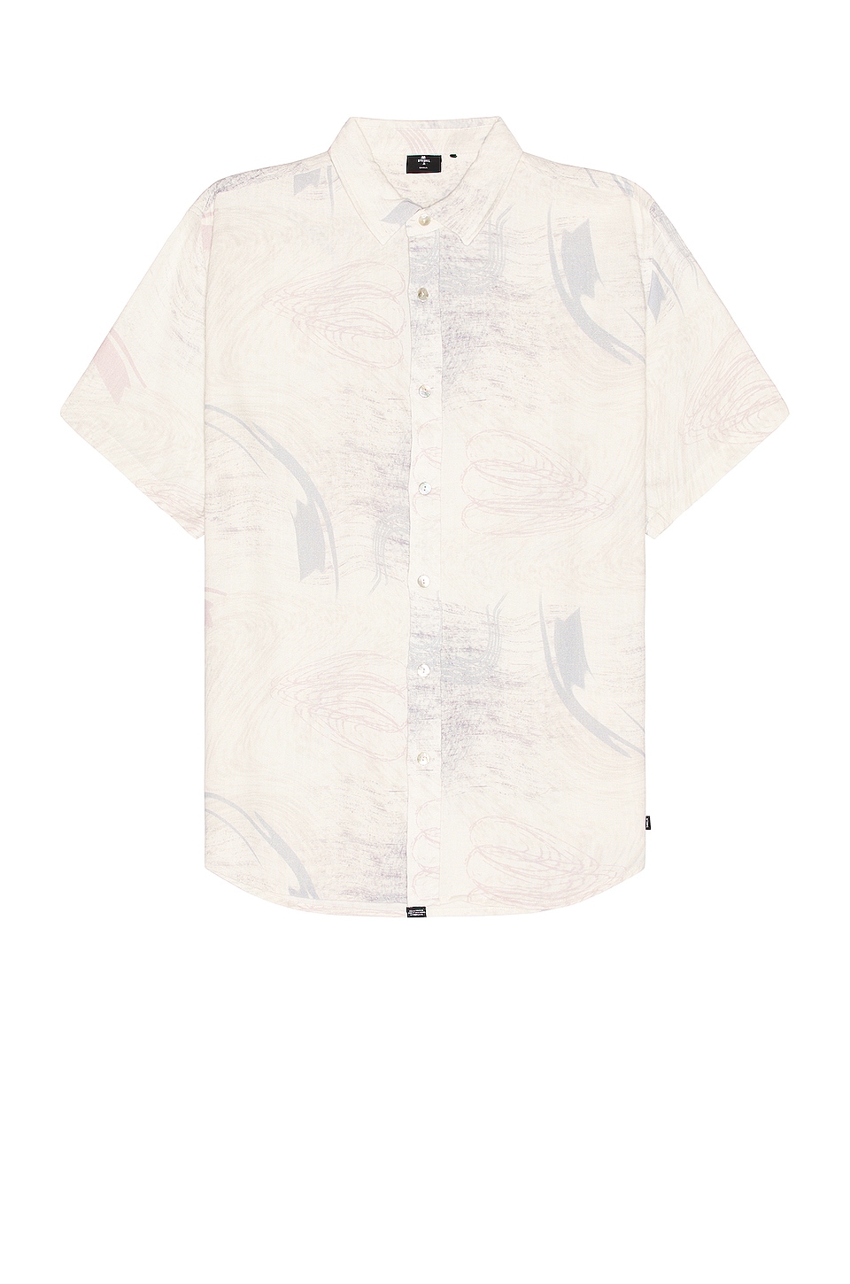 THRILLS Plasma Dream Short Sleeve Shirt - White in White