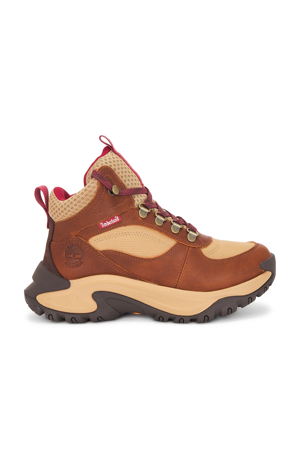 Timberland Maddsen Peak Hiking Boot in Rust REVOLVE