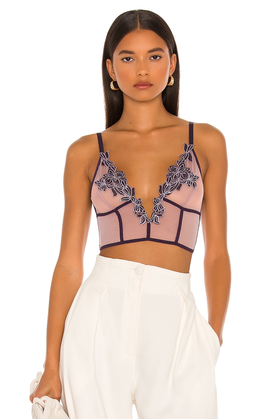 Thistle and Spire Meadow Bralette Nightshade