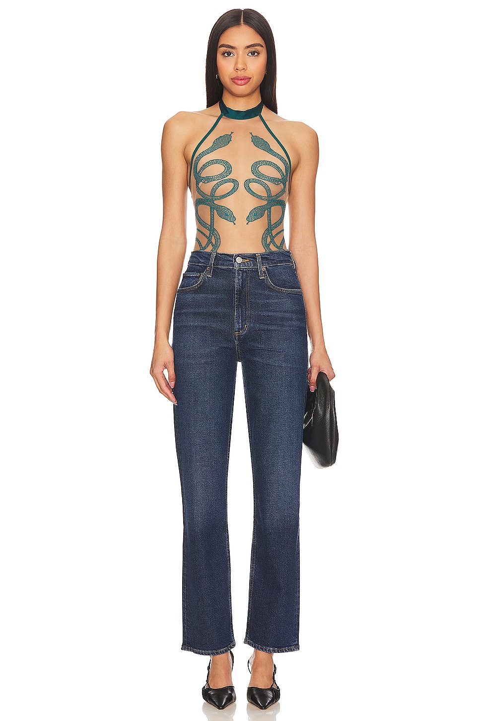 Thistle and Spire Medusa Bodysuit in Chameleon