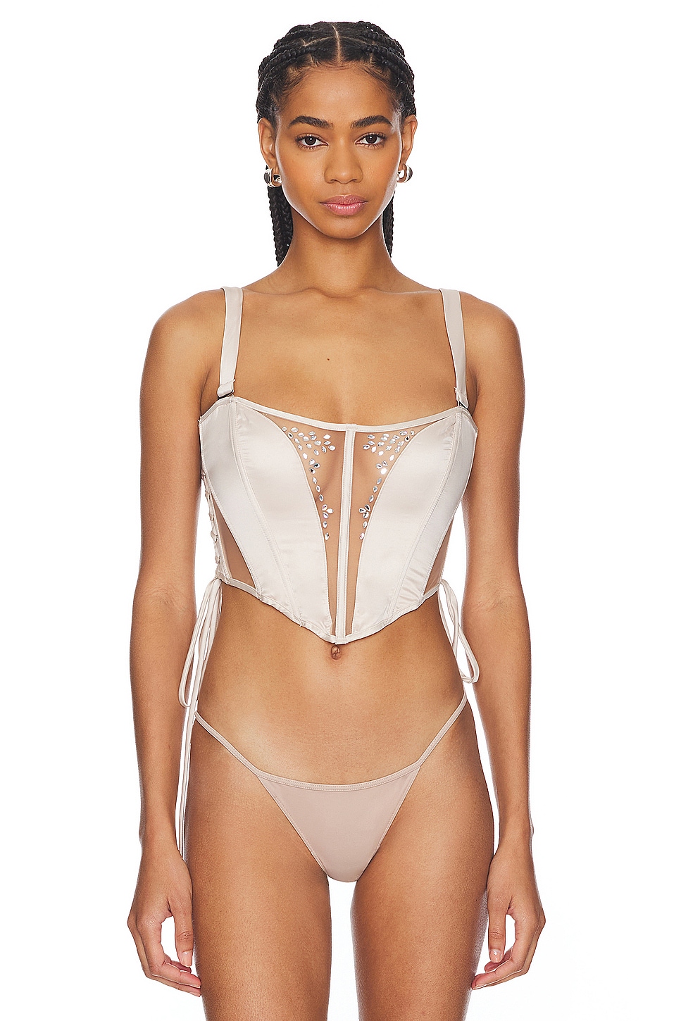 Thistle and Spire Dripping in Jewels Corset thumbnail