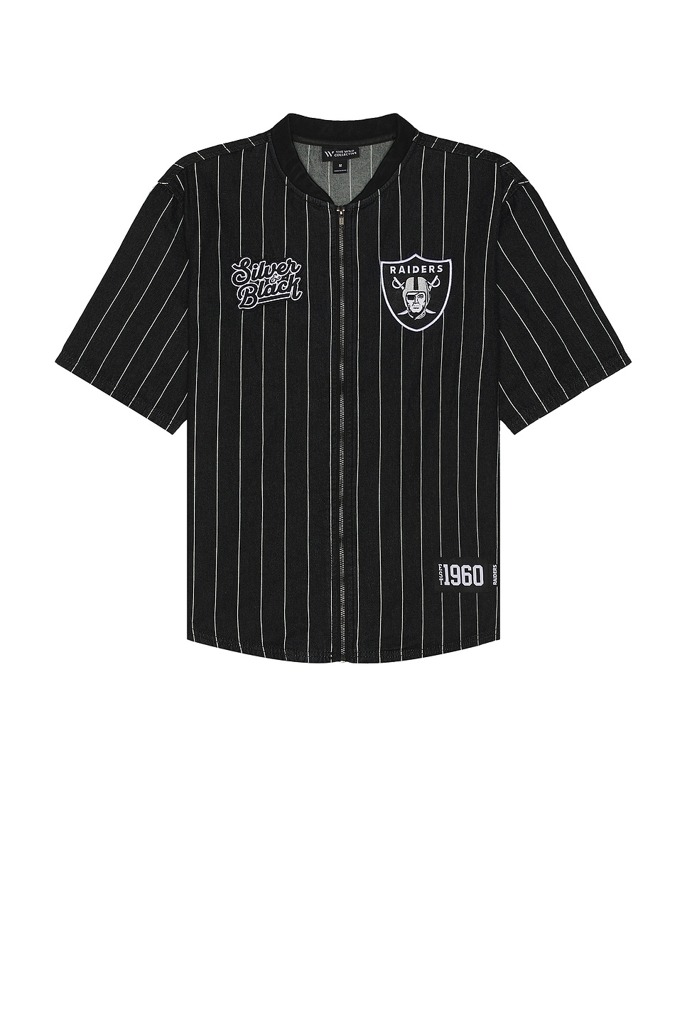 Raiders Zip Front Top Jersey