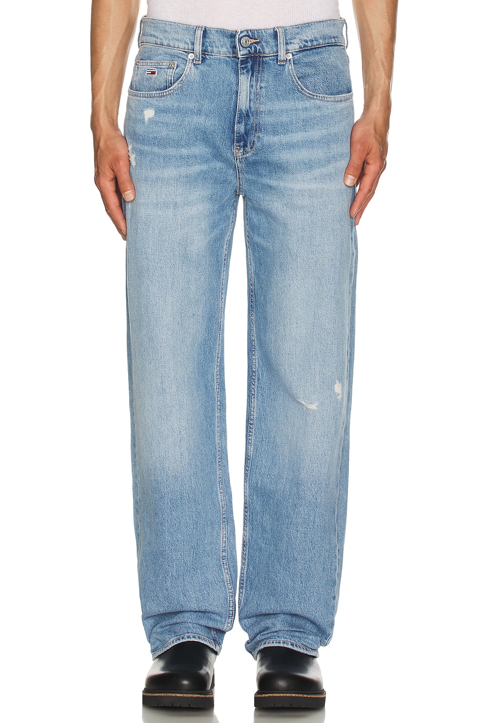 Jaimie Relaxed Straight Jeans - Thumbnail 4