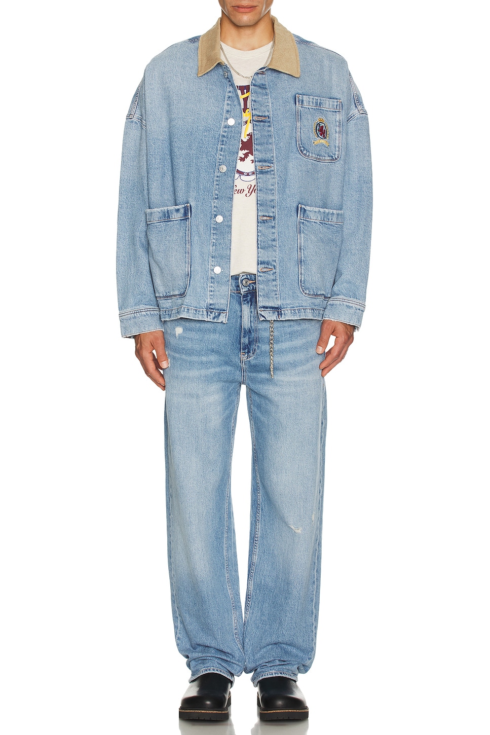 Jaimie Relaxed Straight Jeans - Thumbnail 6