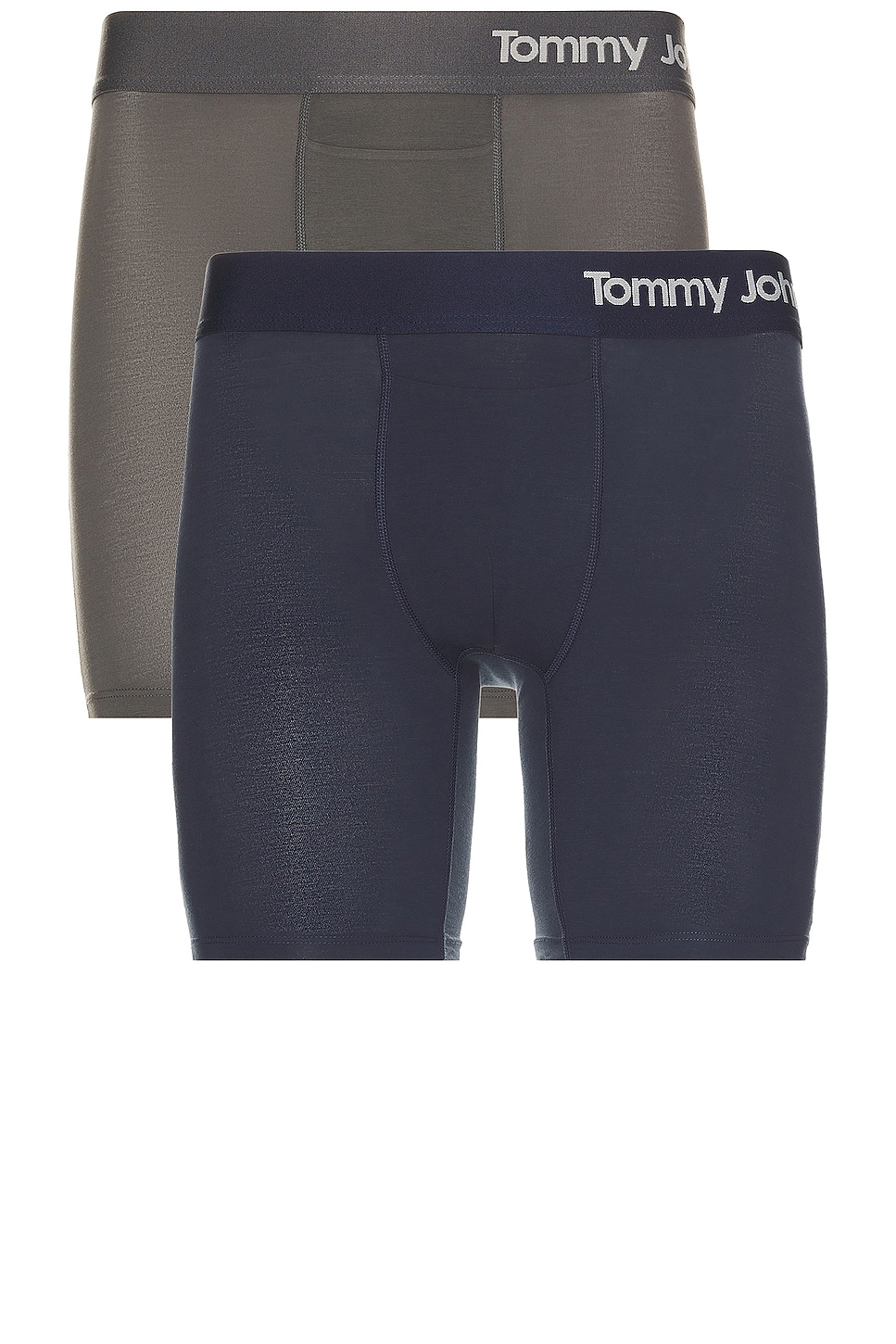 Tommy John Boxer Brief Underwear Gray Elastic Waist Size Medium