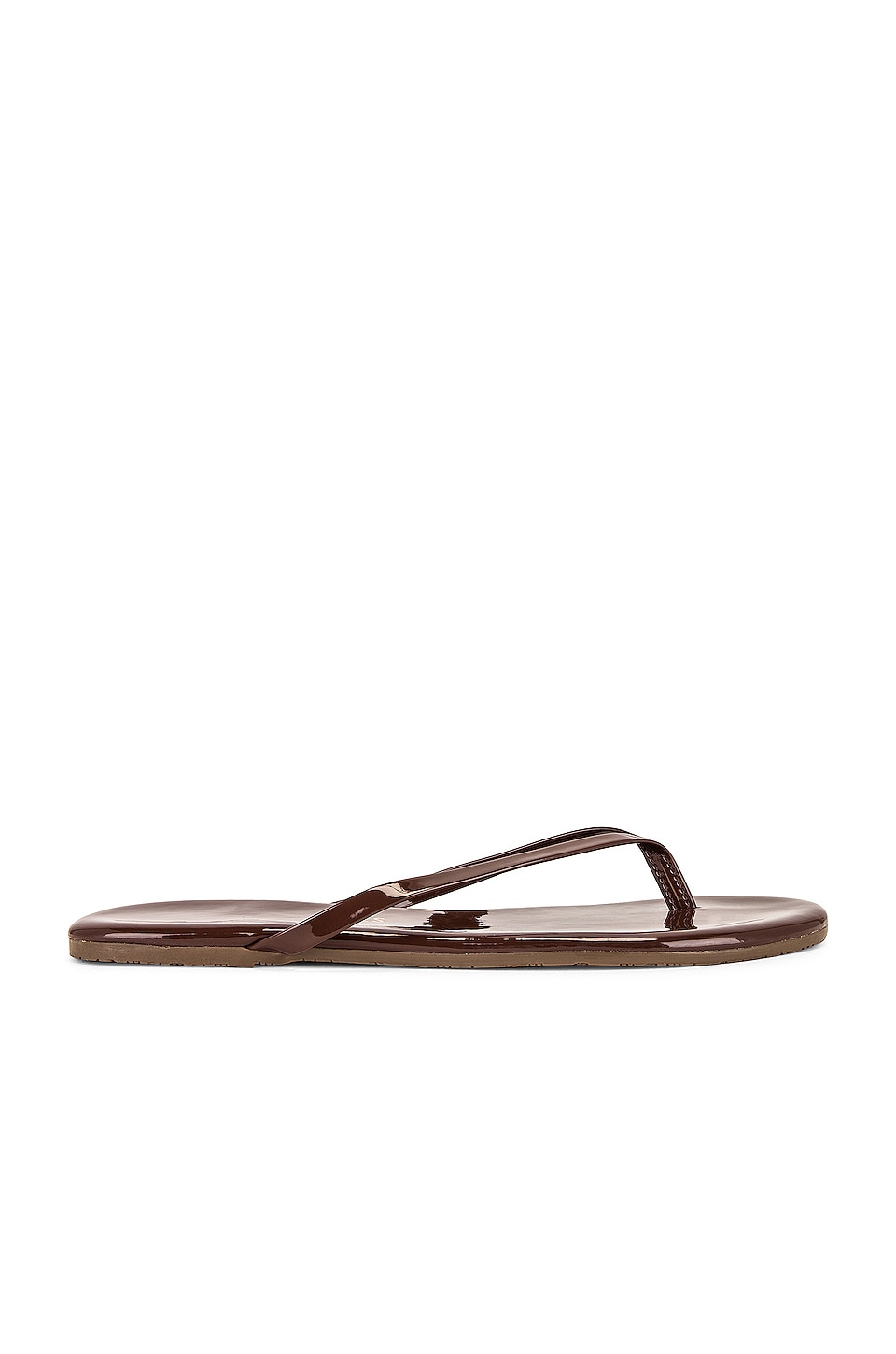 TKEES Foundations Gloss Flip Flop in Cappuccino REVOLVE