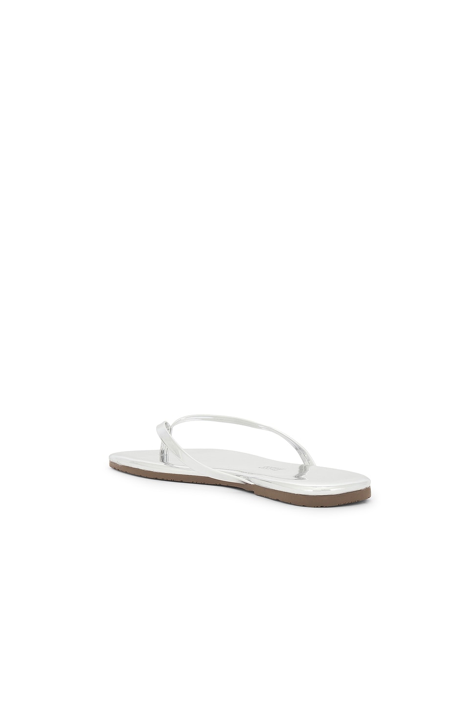 TKEES Lily Square Toe Mirror Flip Flop thumbnail