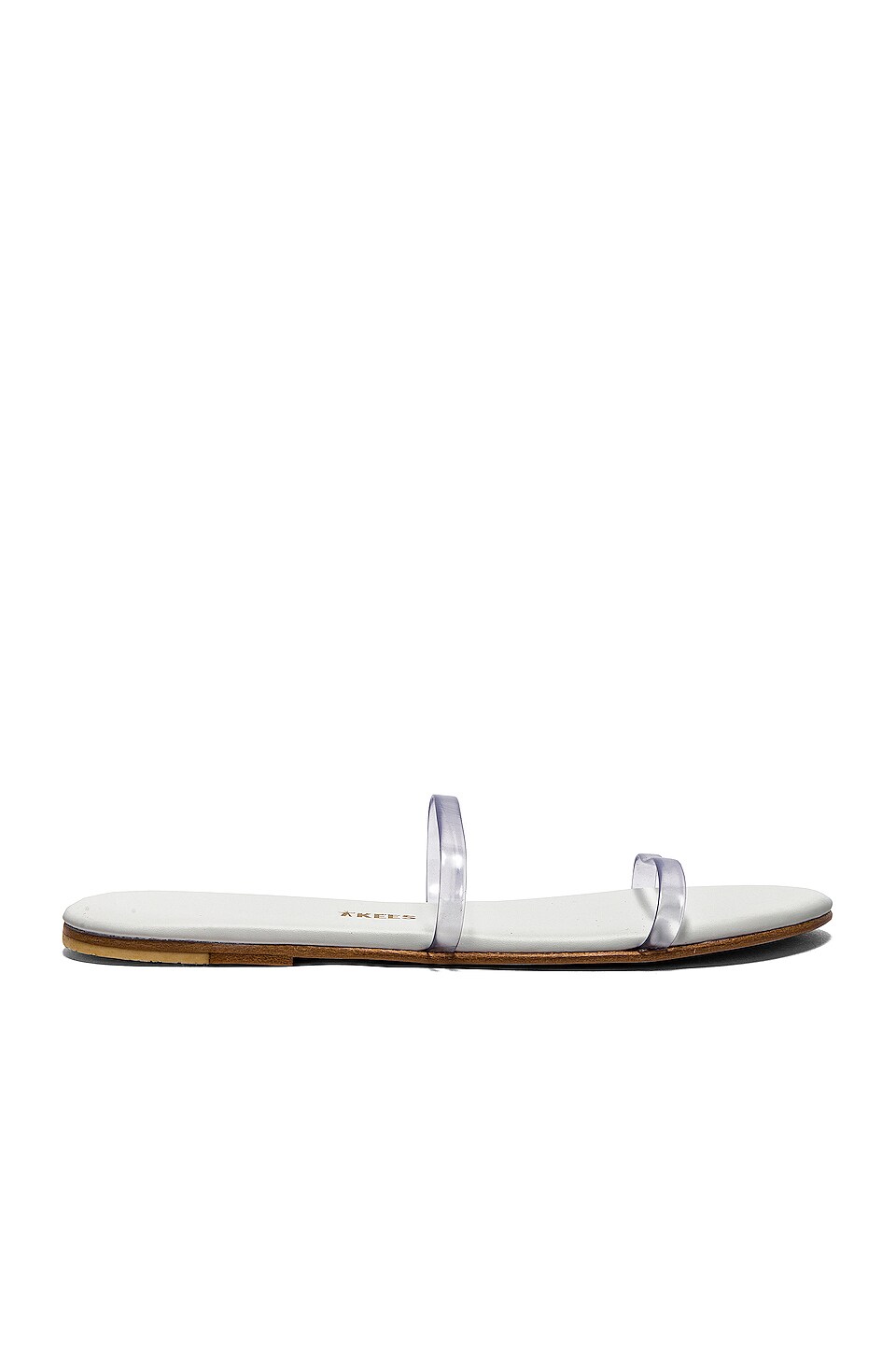 TKEES Gemma Sandal in Clear | REVOLVE