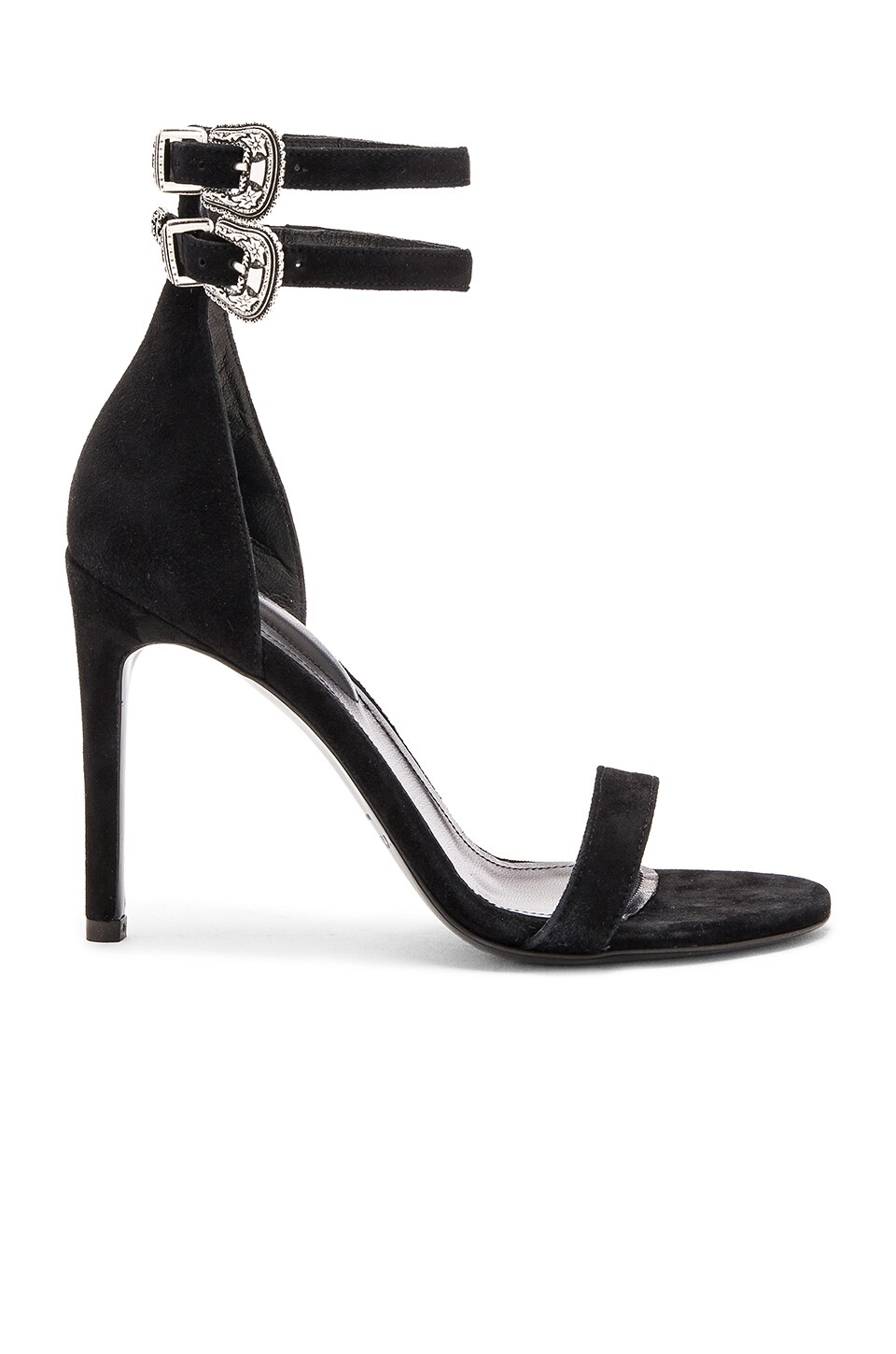 The Kooples Double Strap Heel in Black | REVOLVE