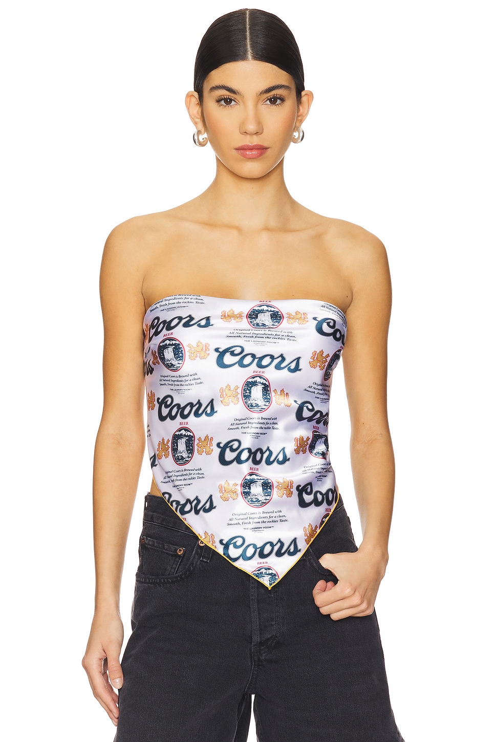 X Revolve Coors Original Printed Bandana - Thumbnail 1