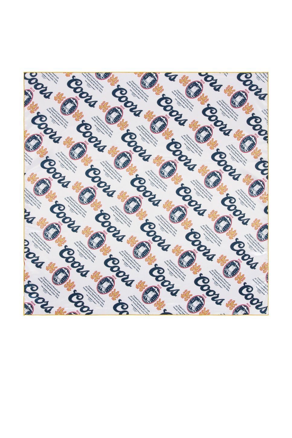 X Revolve Coors Original Printed Bandana - Thumbnail 4