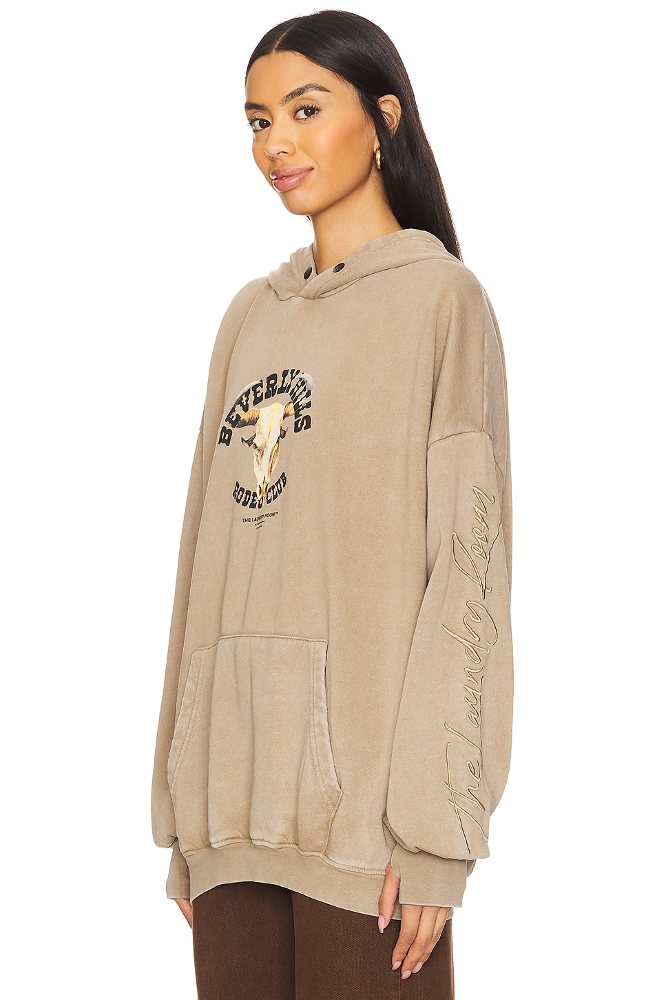 Beverly Hills Rodeo Club Skull Hideout Hoodie - Thumbnail 3