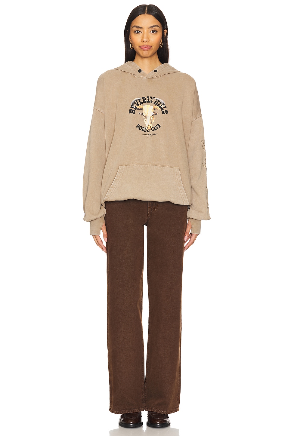 Beverly Hills Rodeo Club Skull Hideout Hoodie - Thumbnail 5