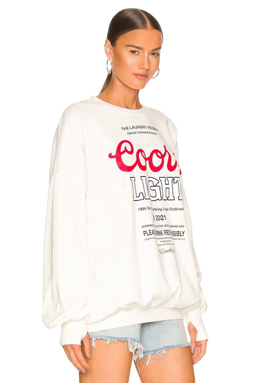 The Laundry Room Coors Light Official Jump Jumper in Super Bright