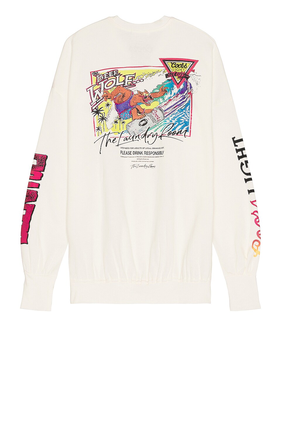 The Laundry Room Coors Beerabunga Jumper in White