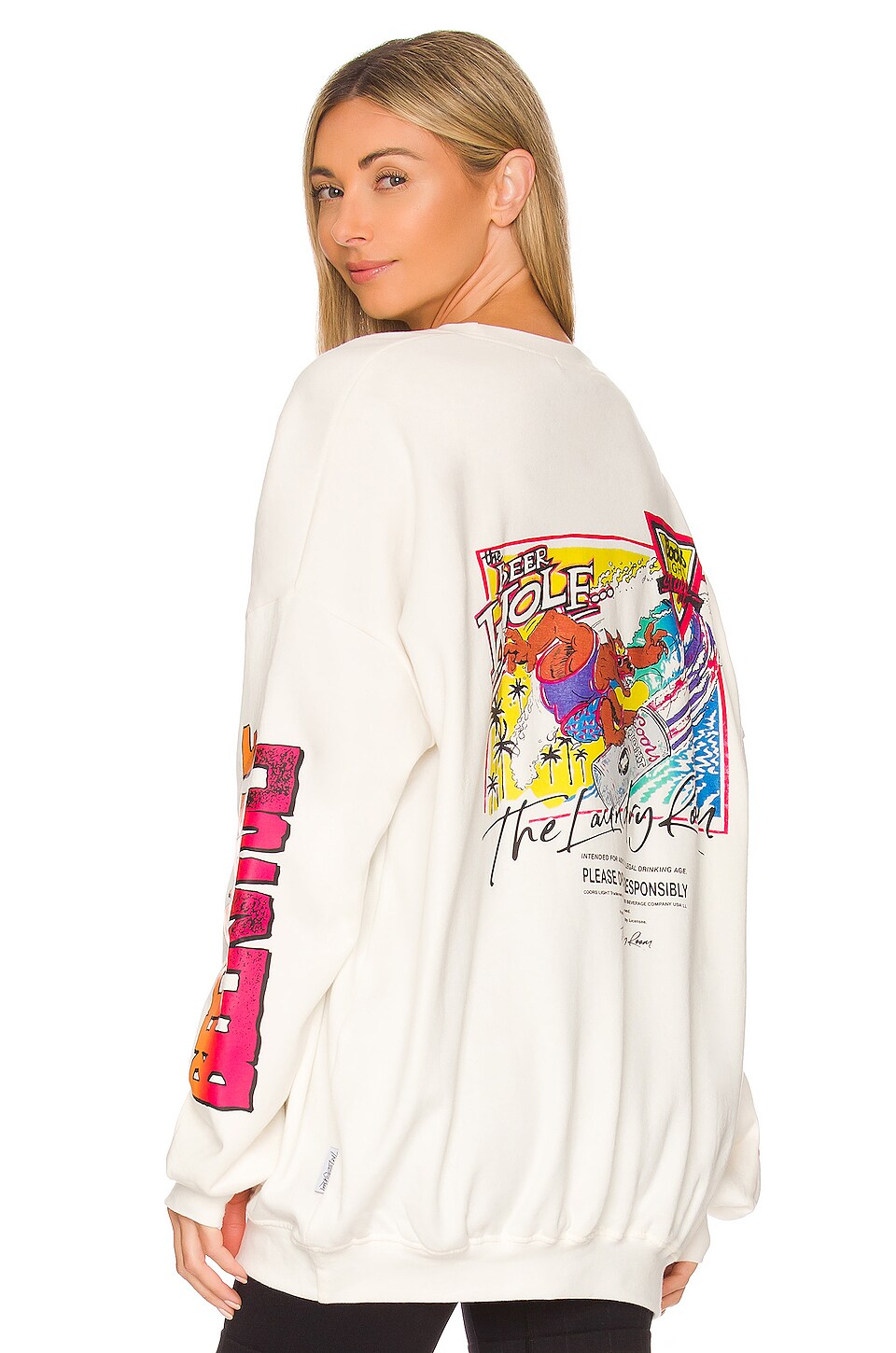 The Laundry Room Coors Beerabunga Jumper in White