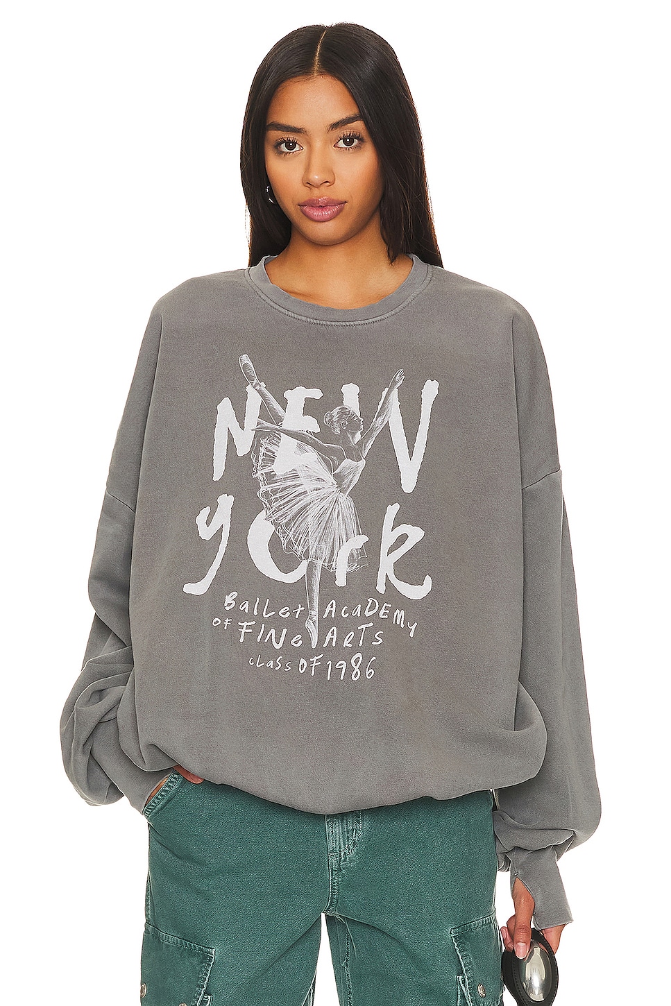 The Laundry Room New York Ballet Academy Jump Jumper in Gravity Grey ...